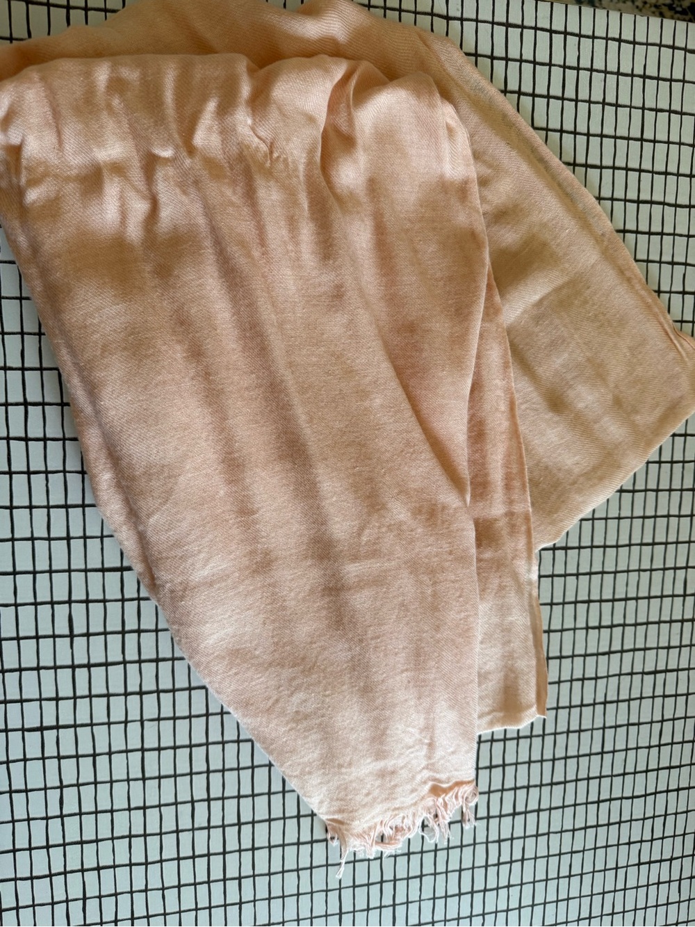Jcrew NWOT 80% cashmere 20% silk scarf TISSUE light weight